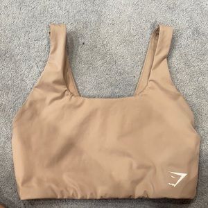 Gymshark Dreamy Sports bra in Taupe